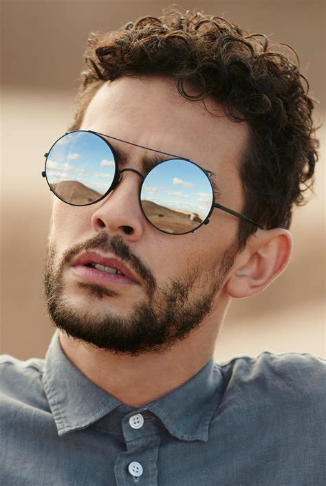 round sunglasses men trendy